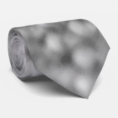 Light Gray Bubbles Krawatte (Gerollt)