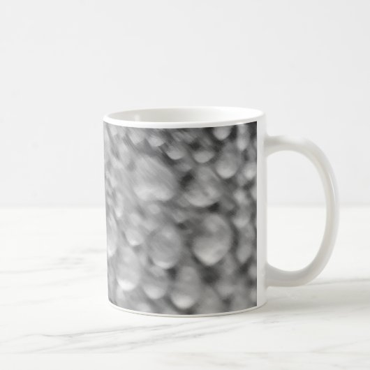Light Gray Bubbles Tasse (Rechts)