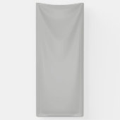 Light Gray #C1C1C1, Kangaroo Vinyl Banner (Vertikal)