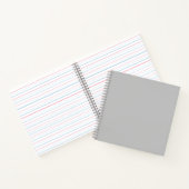 Light Gray #C1C1C1 Spiralnotebook Notizblock (Innenseite)