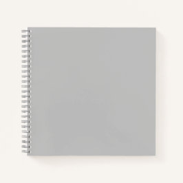 Light Gray #C1C1C1 Spiralnotebook Notizblock