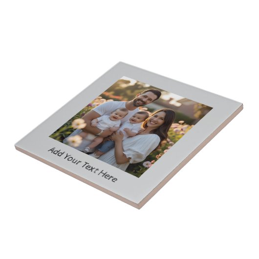 Light Gray Erstellen Sie Ihre eigene Keramik Tile Fliese (Seite)