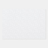 Light Gray Geometric Floral |Modern Summer Pattern Geschenkpapier Set (Vorderseite 3)