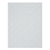 Light Gray Geometric Floral |Modern Summer Pattern Poster (Vorderseite)