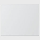 Light Gray Geometric Floral Pattern Geschenkpapier (Flach)