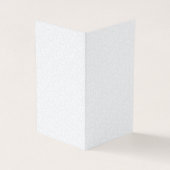 Light Gray Geometric Floral Pattern Visitenkarten (Vorderseite)