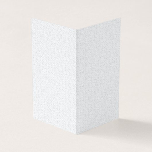 Light Gray Geometric Floral Pattern Visitenkarten (Vorderseite)