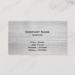 Light Gray Granite Business Card Visitenkarte