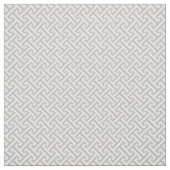 Light Gray Griry Key Pattern Stoff (Muster)