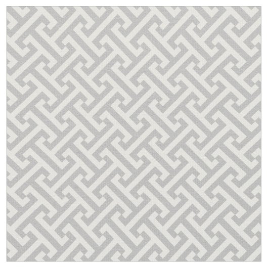 Light Gray Griry Key Pattern Stoff (Nahaufnahme)