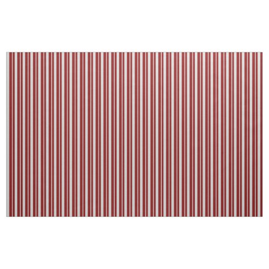 Light Gray & Maroon Lined Pattern Stoff (Fat Quarter (45,7 x 55,9 cm))