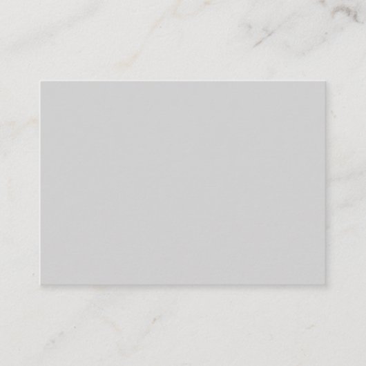 Light Gray Mighty Card Visitenkarte (Vorderseite)