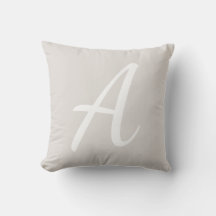 Light Gray Monogram