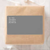 Light Gray Shipping Label (Insitu)