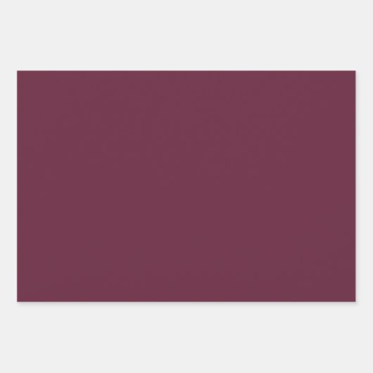 Light Gray Silver Glitzer Burgundy Brautparty Geschenkpapier Set (Vorderseite 2)