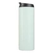 Light Green 12 oz Tumbler Business Logo bedruckt Thermosbecher (Nach rechts gedreht)