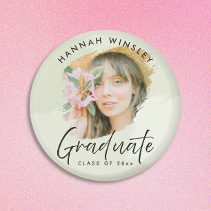 Light Green Add your Foto Custom Abschluss Guest Magnet