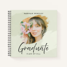 Light Green Add your Foto Custom Abschluss Guest