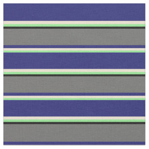 Light Green, Beige, Midnight Blue, Dim Grau, Black Stoff