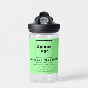Light Green Business Brand on Kids 14 oz Trinkflasche