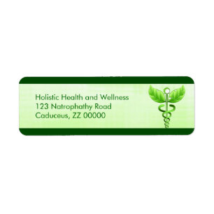 Light Green Caduceus Alternative Medicine Icon