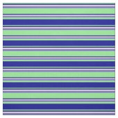 Light Green, Dark Blue, Bisque und Slate Blue Stoff (Muster)