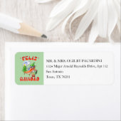 Light Green Feliz Navidad Chili bearbeiten Ihre Ad (Insitu)