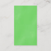 Light Green Floral Wedding Gift Registry Begleitkarte (Rückseite)