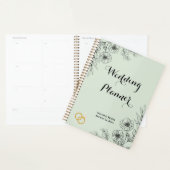 LIGHT GREEN FLORAL WEDING PLANNER PLANER (Anzeige)