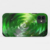 Light Green Galaxy Case-Mate iPhone Hülle (Rückseite (Horizontal))