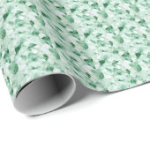 Light Green Gemstone Geschenkpapier (Rolleneckpunkt)