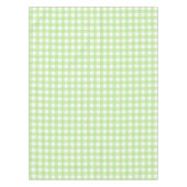 Light Green Gingham Table Tuch Tischdecke (Vorderseite)