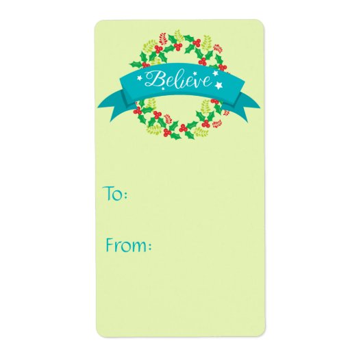 Light Green Glaube Weihnachten (Vorne)