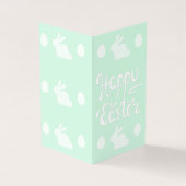 Light Green Happy Osterpackung mit 25 Mini Cards (Vorderseite)
