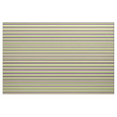 Light Green, Indigo & Tan Colored Lines Stoff (Fat Quarter (45,7 x 55,9 cm))
