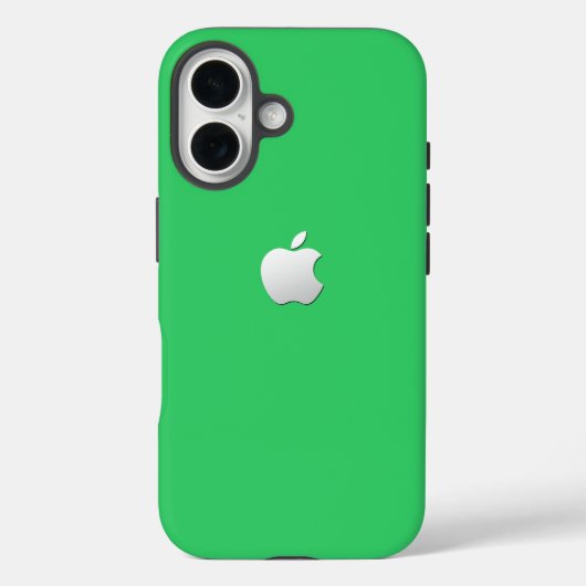 Light Green iPhone 16 Case (Rückseite)