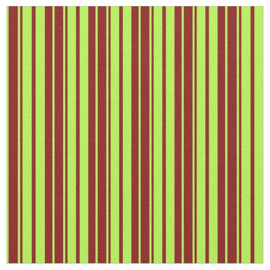 Light Green & Maroon Lines Muster Stoff (Nahaufnahme)