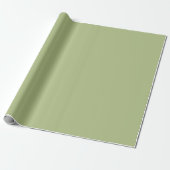 Light Green Matcha Geschenkpapier (Ungerollt)