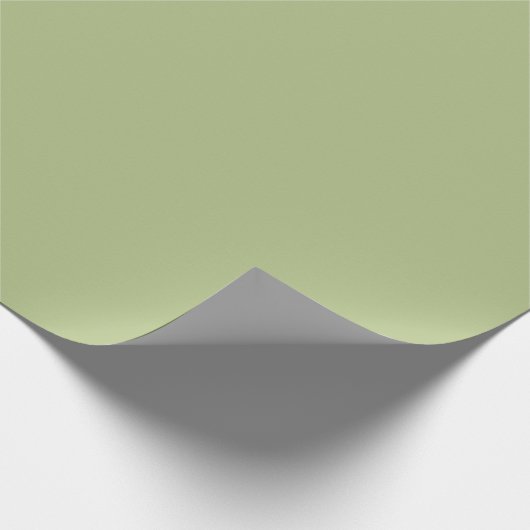 Light Green Matcha Geschenkpapier (Ecke)