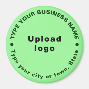 Light Green Round Shape Magnet für die Markenbezei