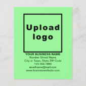 Light Green St. Patrick's Day Business Sale Flyer (Hinten)