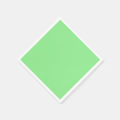 Light Green Standard Cocktail Paper Napkin Serviette (Ecke)