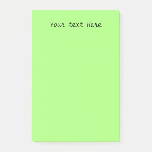 Light Green To Do List Post-it Klebezettel (Vorderseite)