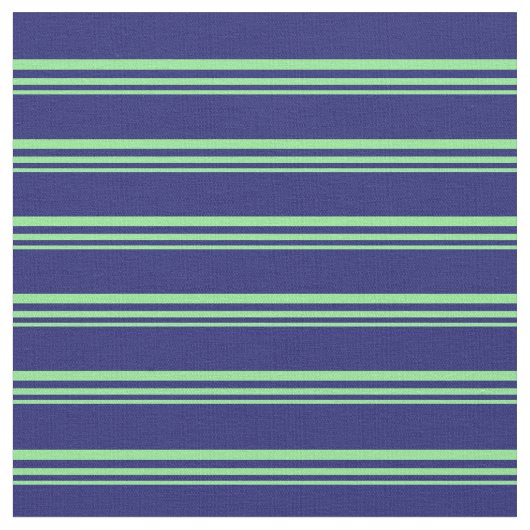 Light Green und Midnight Blue Colours Stoff (Nahaufnahme)
