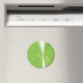 Light Green Whimsy Magnet (In Situ (Geschirrspüler))