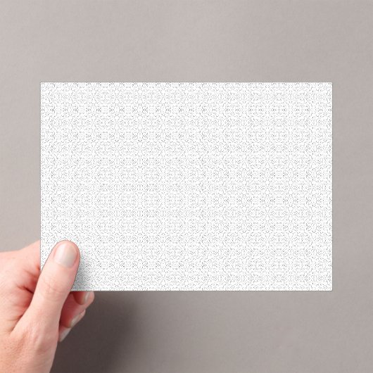 Light Grey Geometric Tile Pattern Acryleinladungen (Insitu (Handheld))