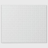 Light Grey Geometric Tile Pattern Geschenkpapier (Flach)