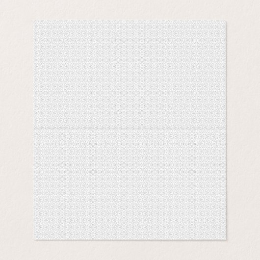 Light Grey Geometric Tile Pattern Visitenkarten (Außenseite Aufgefaltet)