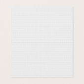 Light Grey Geometric Tile Pattern Visitenkarten (Innenseite Aufgefaltet)