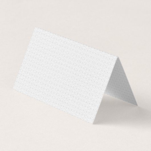 Light Grey Geometric Tile Pattern Visitenkarten (Vorderseite)